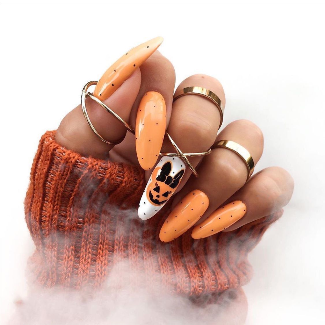 Halloween Wear 3D Stereo Nail Shaped Piece