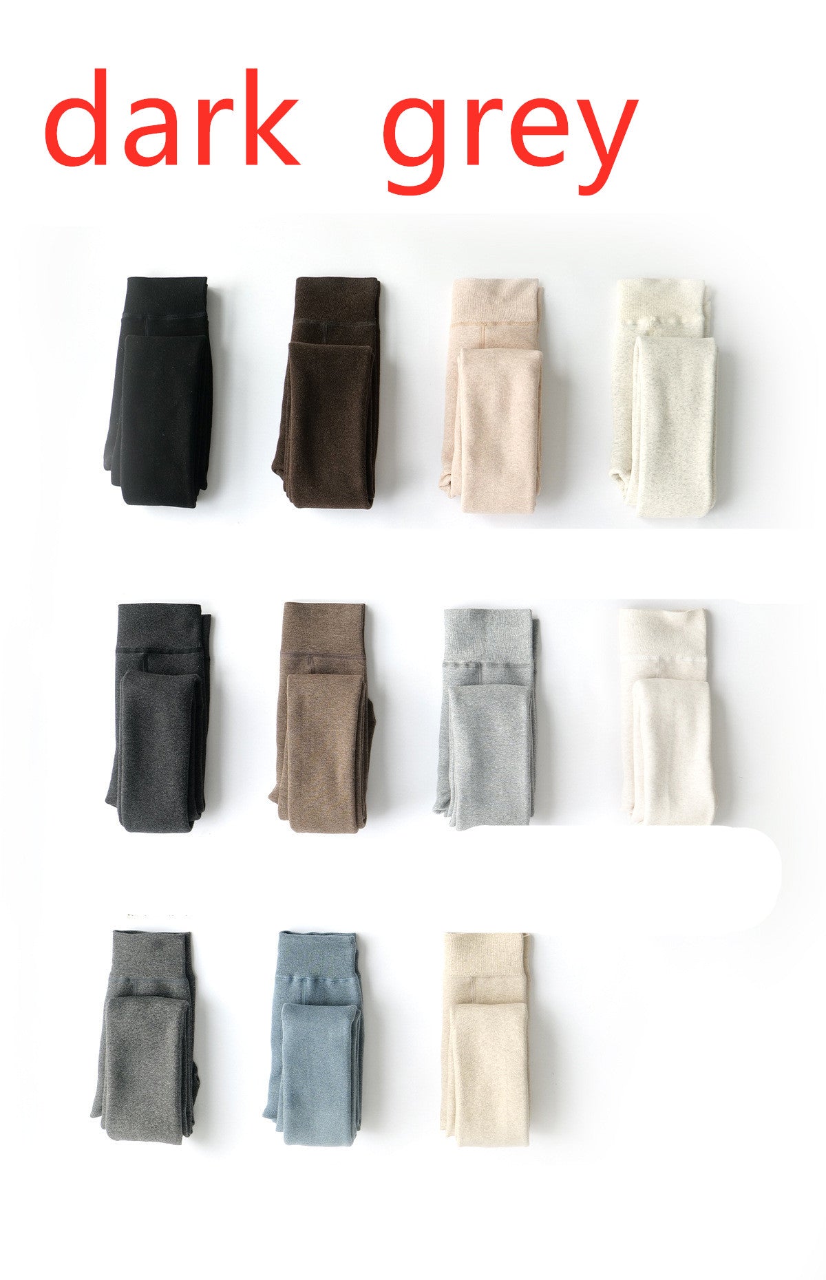 Striped Inner Cashmere Tights