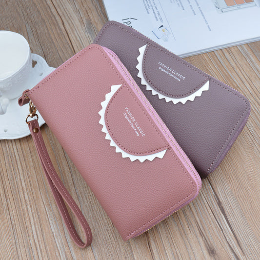 Double zip wallet