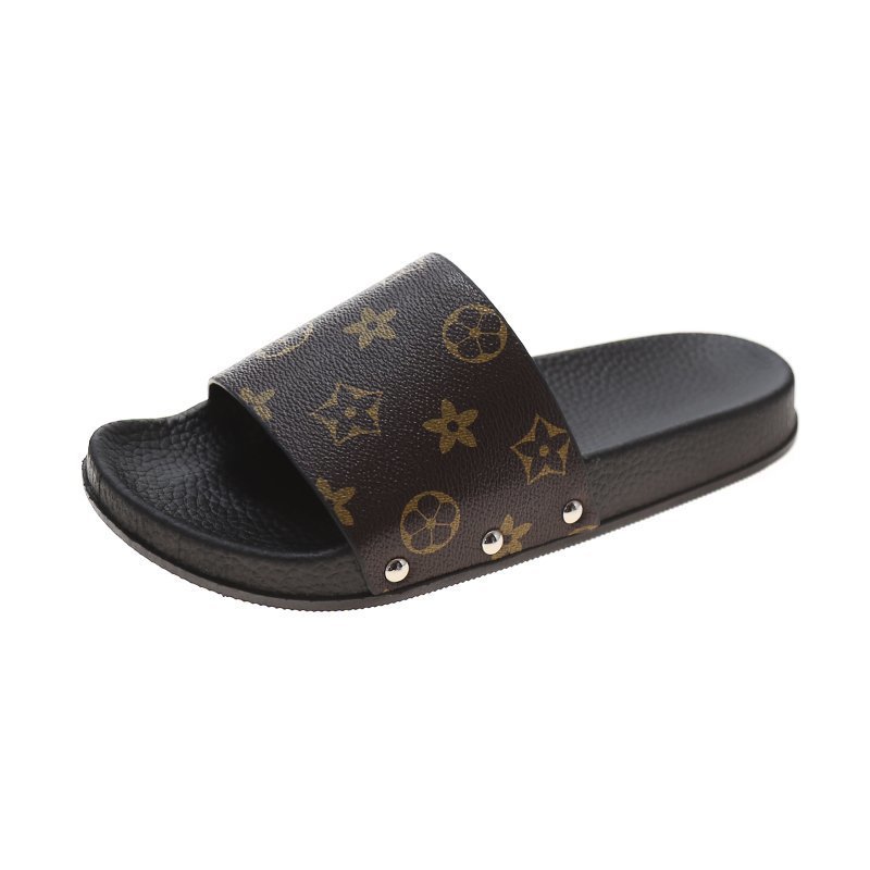 Summer Outdoor Wear Korean Style New Fashion Flip-flops Soft Bottom Bathroom Couple Outdoor Slippers
