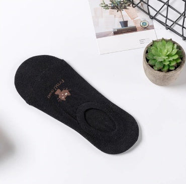 Summer CAT Warm Comfortable Cotton Girl Women's Socks Ankle Low Female