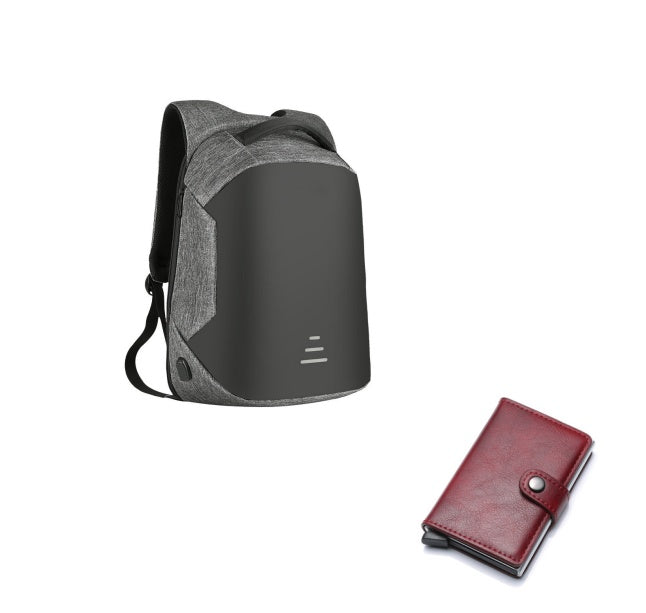 Anti-theft laptop backpack