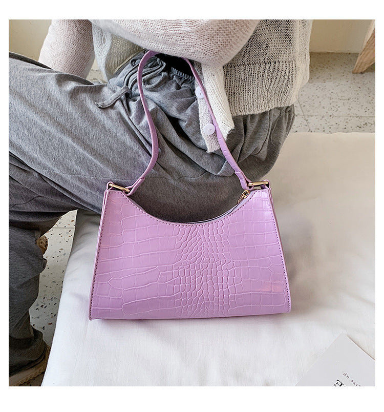 All-match one-shoulder armpit bag