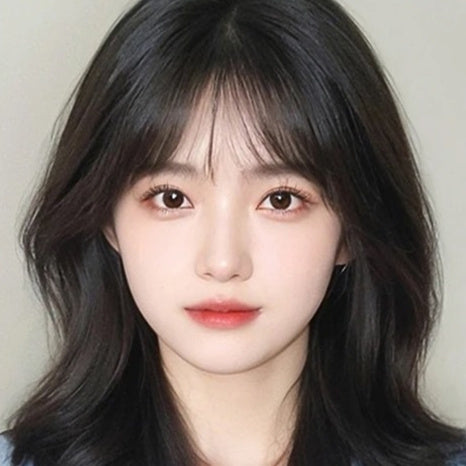 Wig Set Female High Cranium Full Real Person