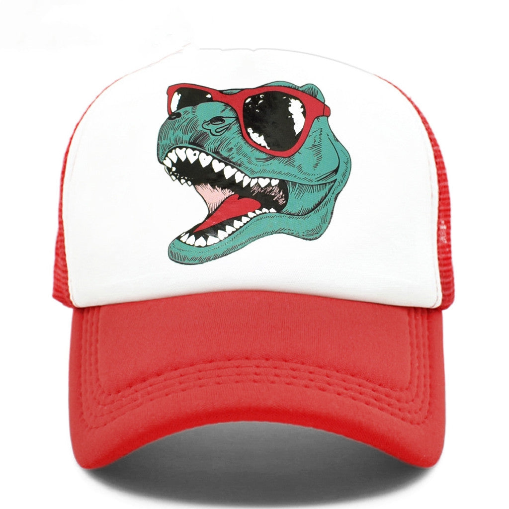 Statement Dinosaur Print Soft Top Cap