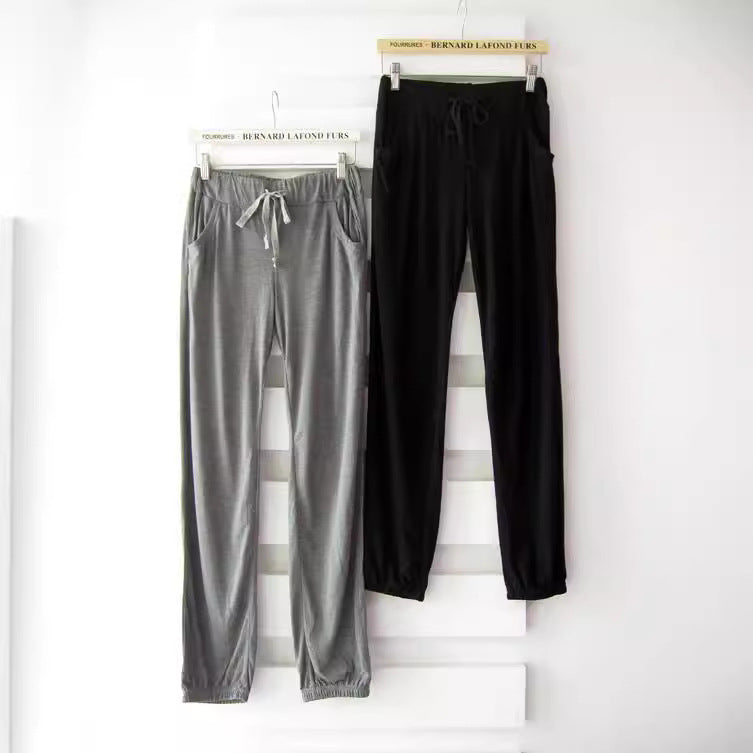 Modal Plus Size Loose Pants Female Thin Slimming