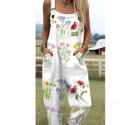 Digital 3D Printing Button Strap Casual Female Suspenders