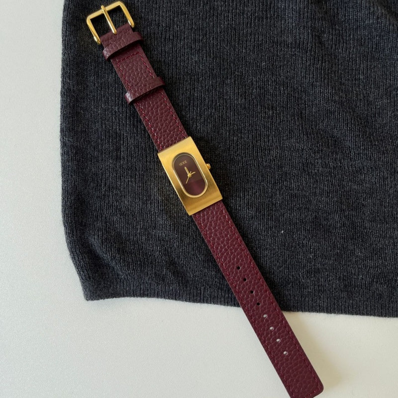 Best-selling Ankla Red New Year Watch For Women Vintage Style