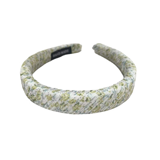 Mori's New Chiffon Small Floral Pleated Headband