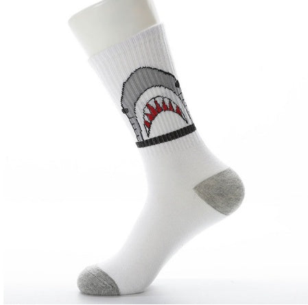 White autumn and winter tube tide socks European and American fashion personality female socks