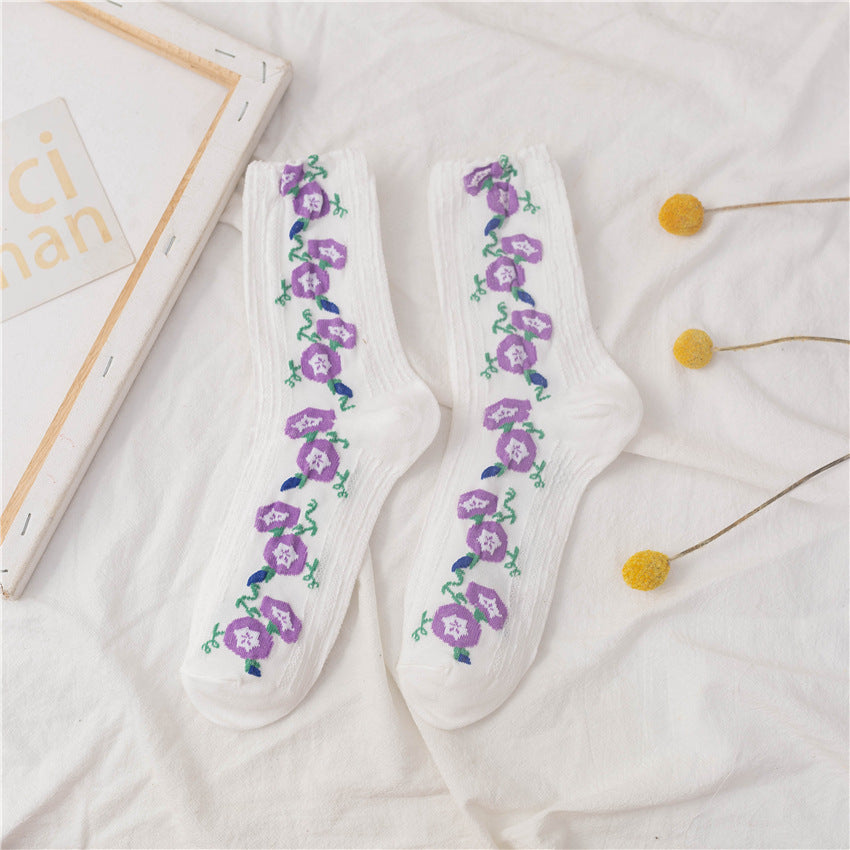 Thin Lolita twist medium sock