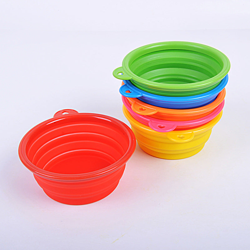 Popular pet folding bowl
