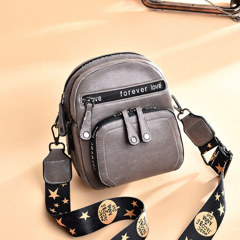 Broadband crossbody bag