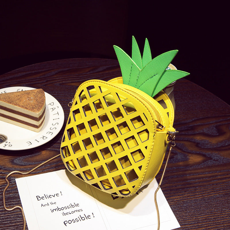 Pineapple Bag Fashion One Shoulder Messenger Bag