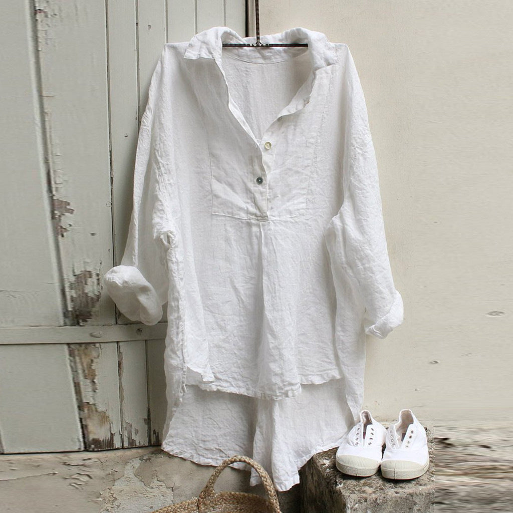 Loose And Comfortable Digital Printing Round Neck Short Sleeve Women's