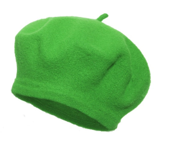 Wool Beret Vintage Woolen Painter Hat