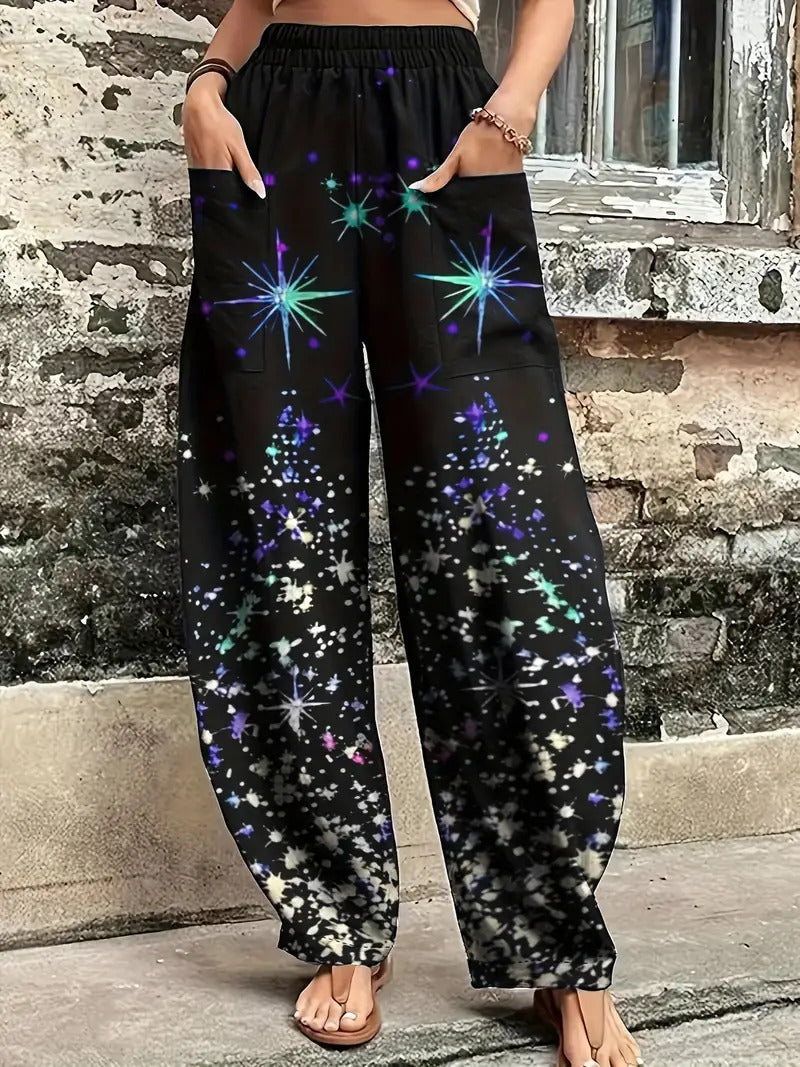 Spring And Summer Featuring A Creative Star-and-moon Pattern Thats Both Trendy And On-trend