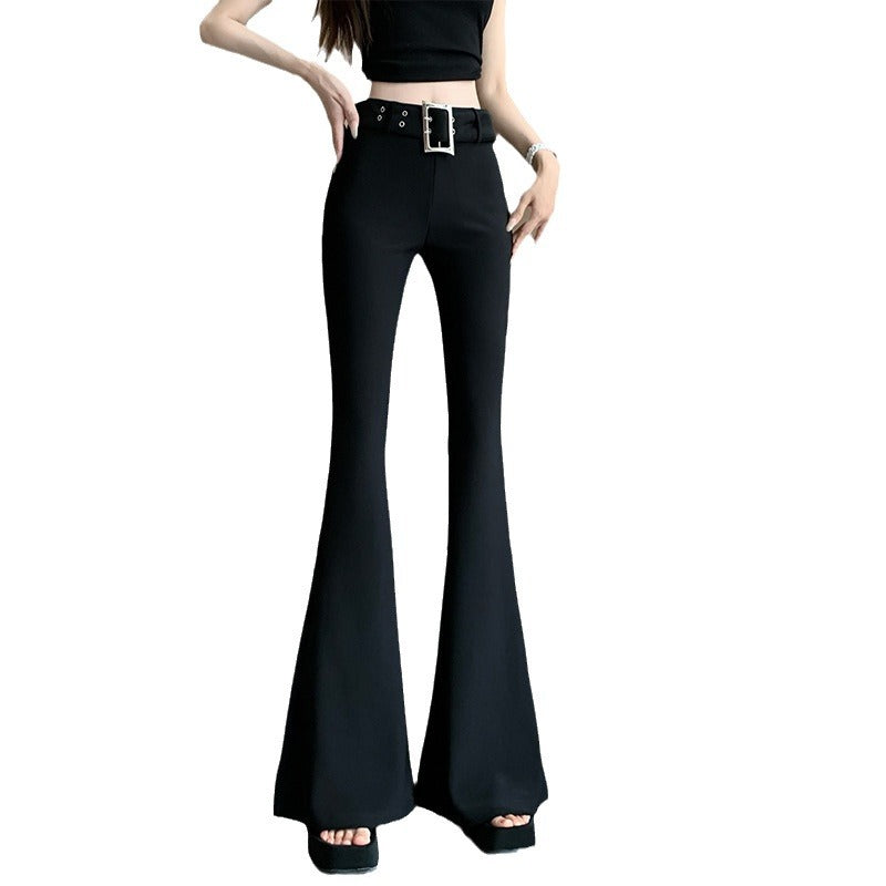 Women's Fashionable Simple Mopping Casual Trousers