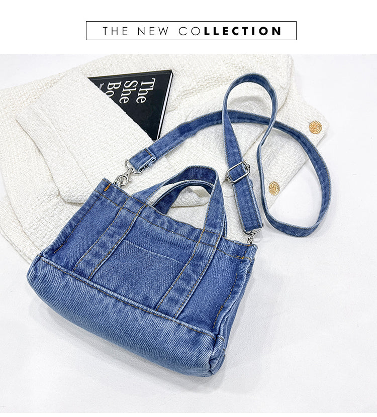 Koreansk-inspireret modepung/taske med stor kapacitet