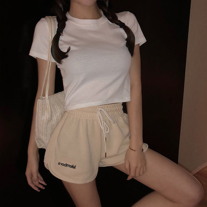Student brede ben reb all-match shorts