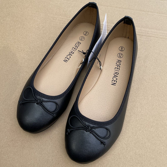Womens Flat Shoes With A Single Bow