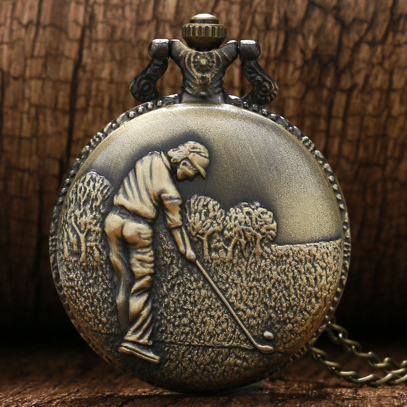 Fashion Simple Classic Retro Lanyard Pocket Watch