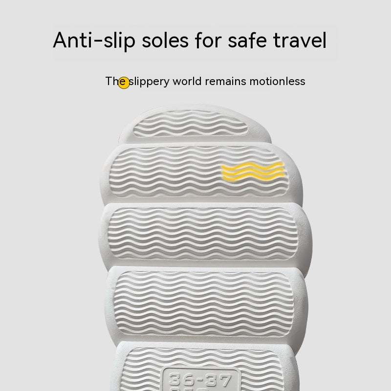High-top Down Cloth Waterproof Cotton Slippers
