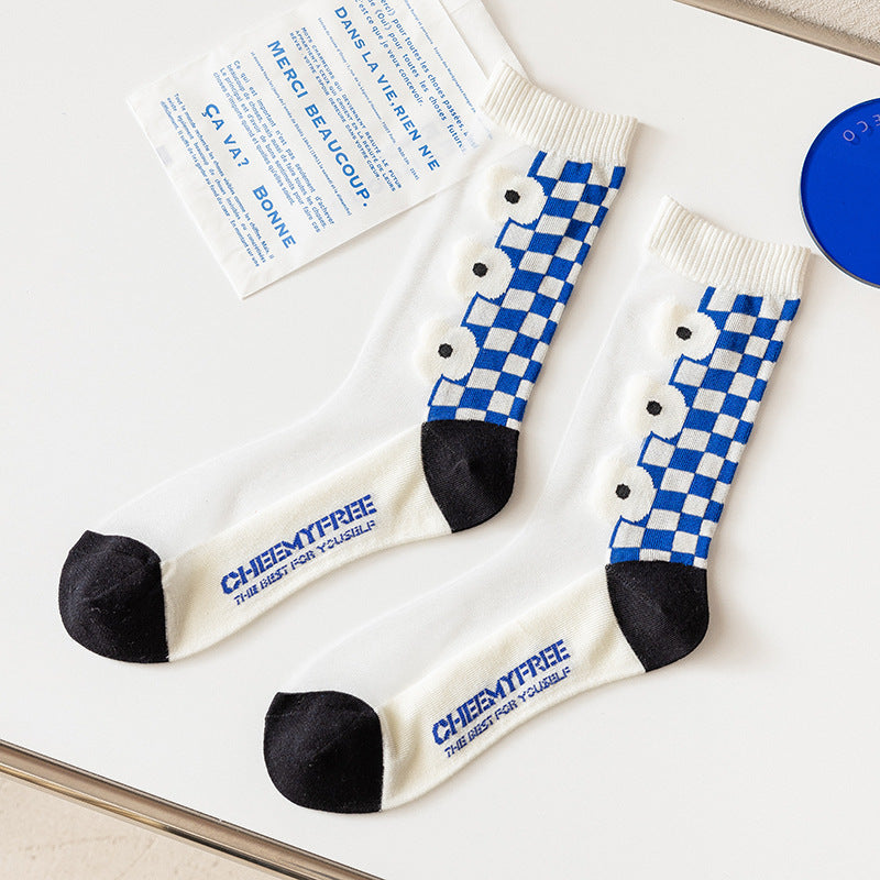 Transparent Spring And Summer Sweat-absorbing Glass Silk Socks