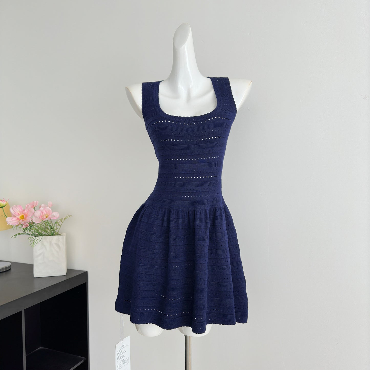 Lavender Purple Dress Womens Whitening Waist-Cinching Short Skirt