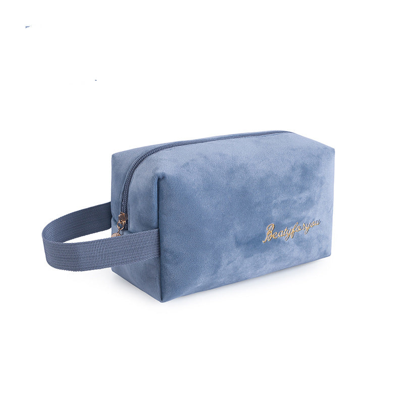 Flannel Cosmetic Storage Bag Tote Cloth