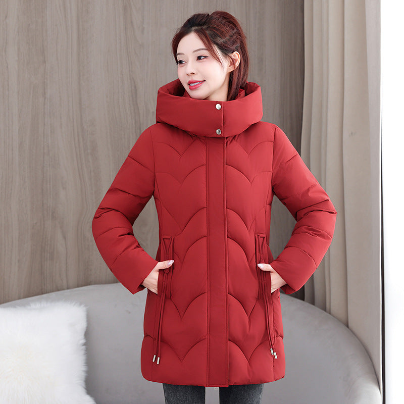 High-end Loose Small Size Cotton-padded Coat