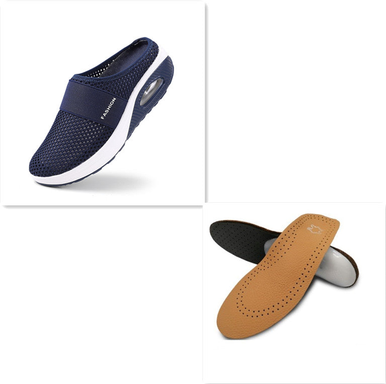 Sandals Women Breathable Non-slip Hollow Out Mesh Sandals Fashion Outdoor Ladies Shoes