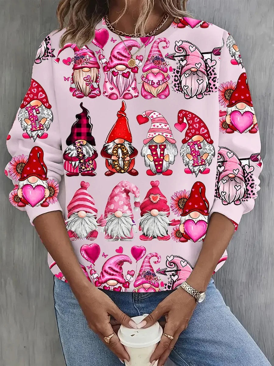 Loose Casual And Comfortable Round Neck Temperament Commute Style Sweater