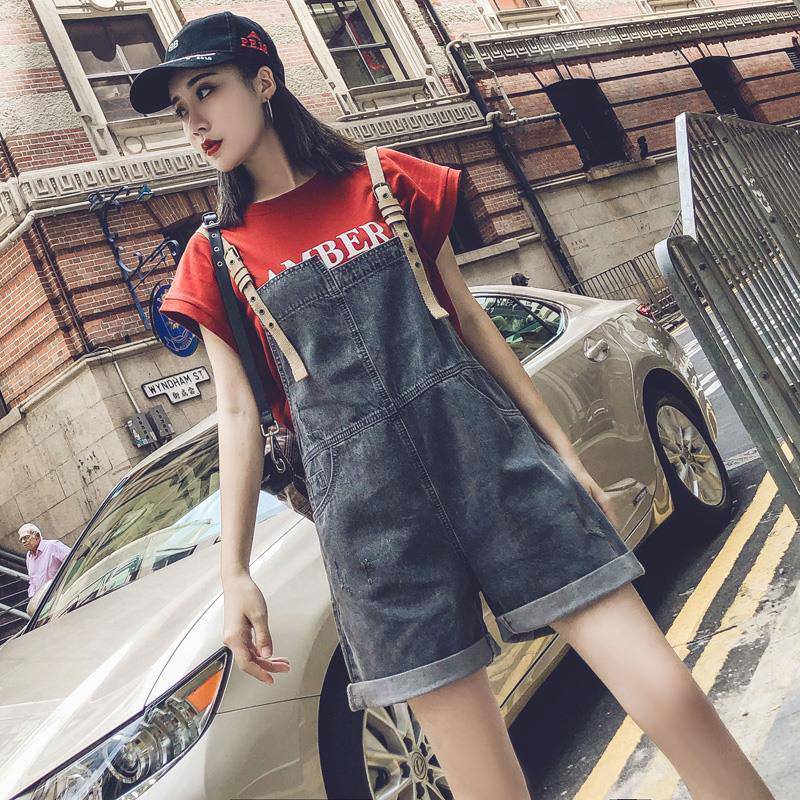 Løse Retro Hong Kong-stil Aldersreducerende Shorts