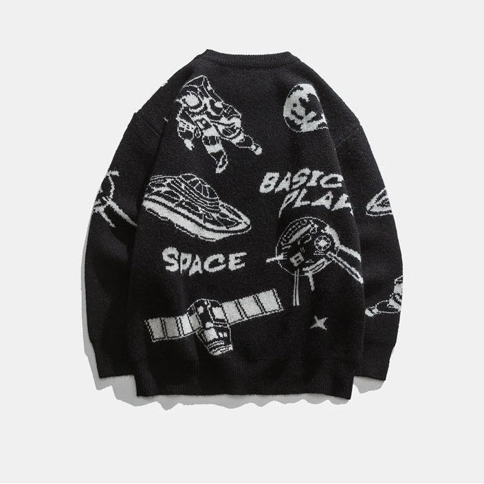 Loose And Lazy Style Sweater Men's Coat