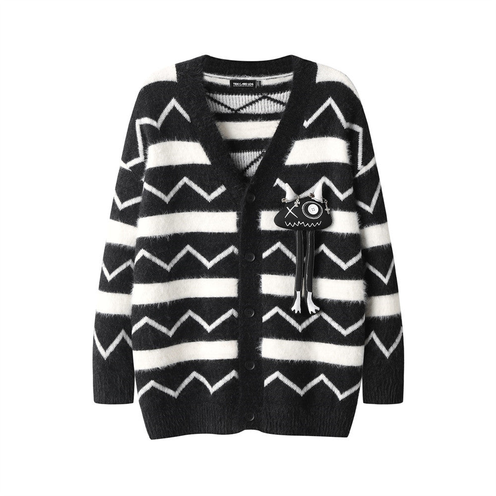 Loose Casual Sweater Coat For Men And Women