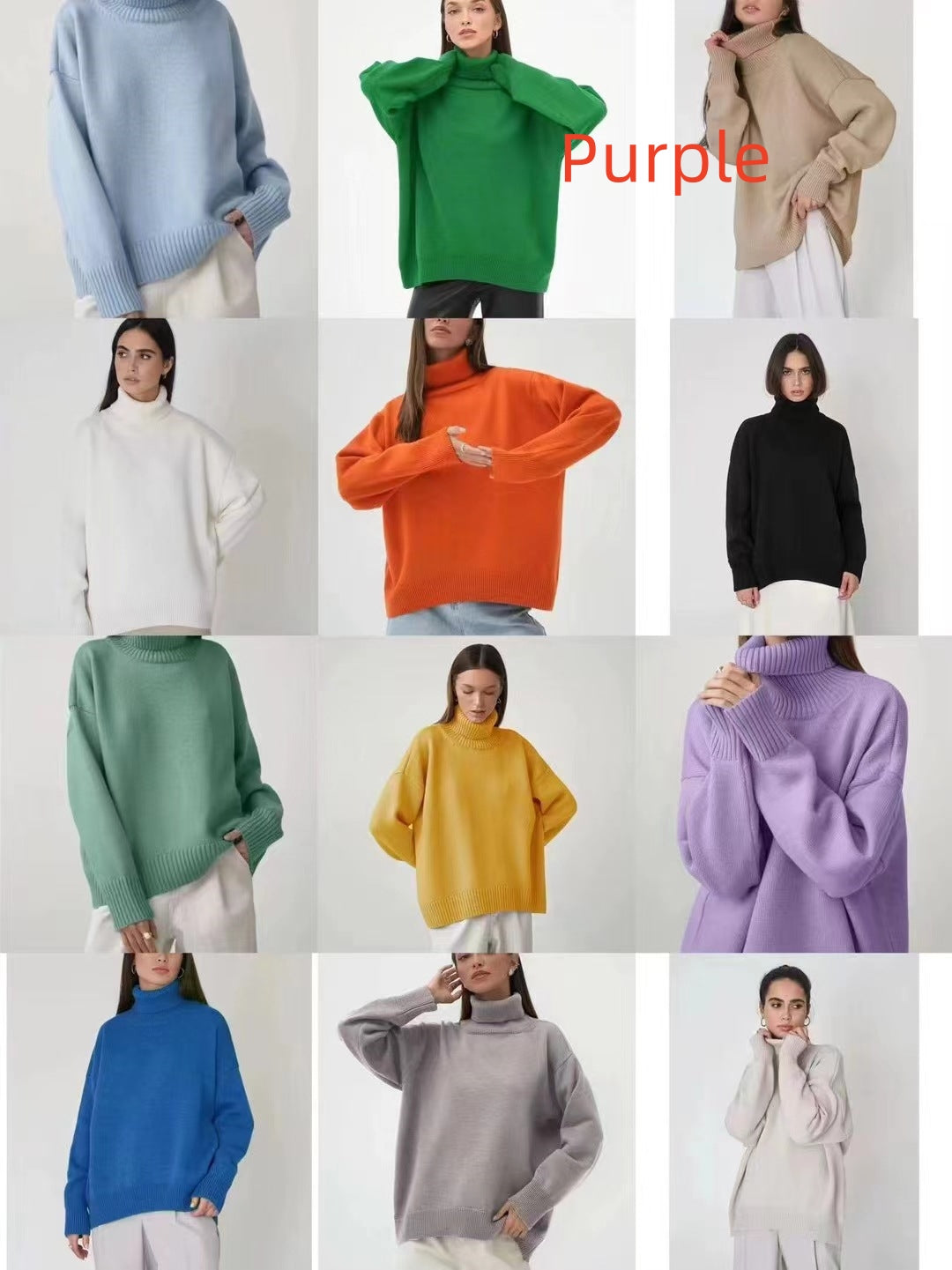 Autumn And Winter Loose All-match Sweater Women