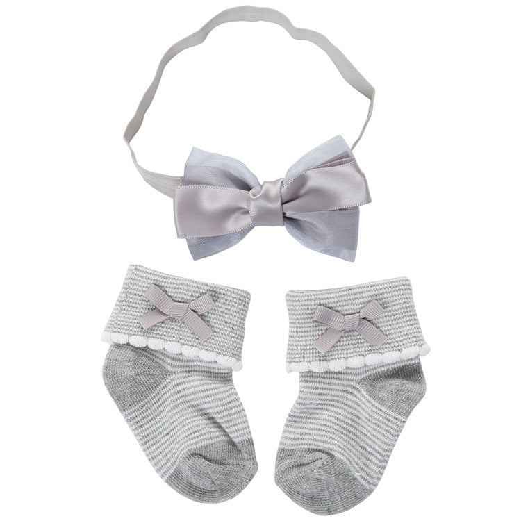 Bow Princess Lace Baby SocksMesh Cute