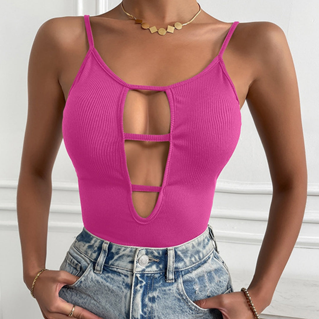 European And American Ins Sexy Hot Girl Hollow Backless Jumpsuit