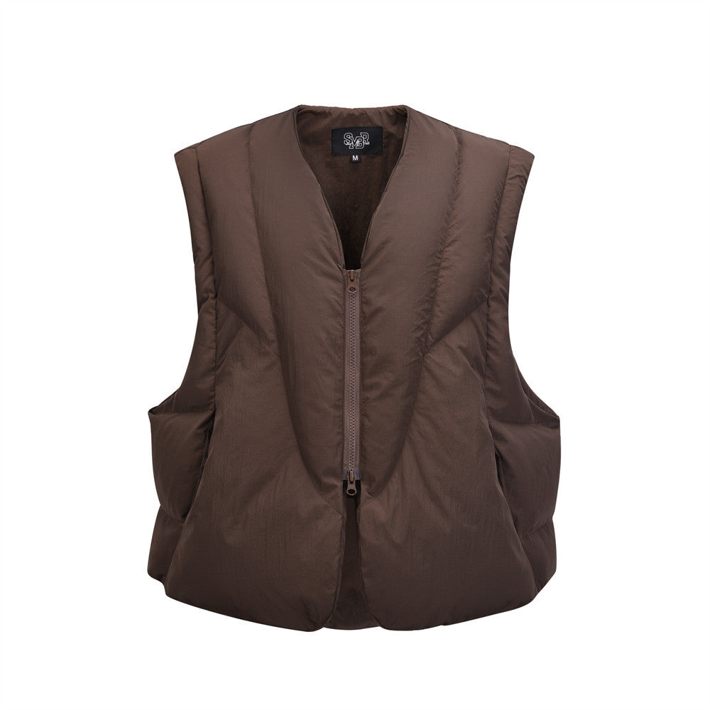 Men's Casual Vest Cotton-padded Coat
