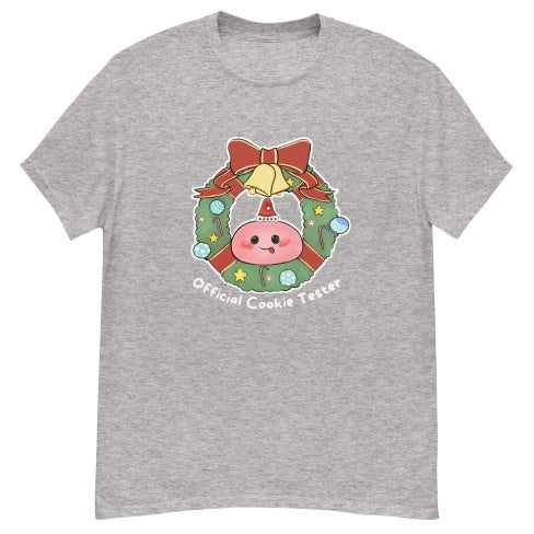 European And American Cookie Tester Digital Printing Casual Round Neck T-shirt