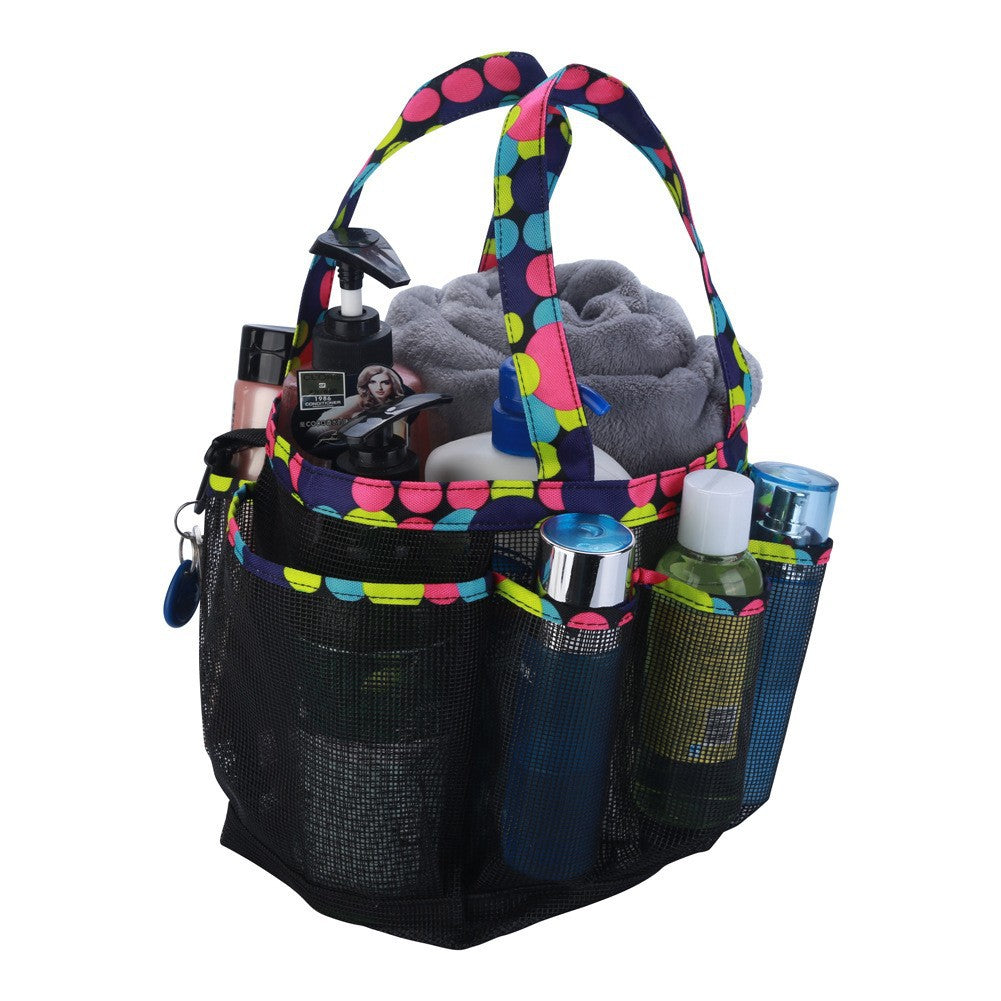 Women's Bathing And Swimming Bag Storage Basket Mesh Carrying