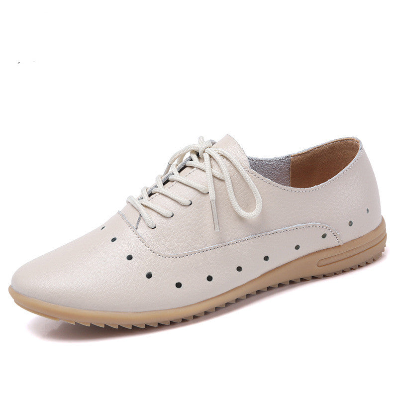 White Soft Sole Non-slip Casual Shoes