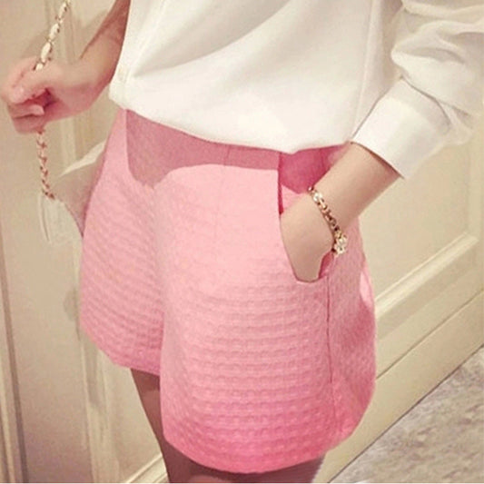 Wide Thigh High Waist Shorts