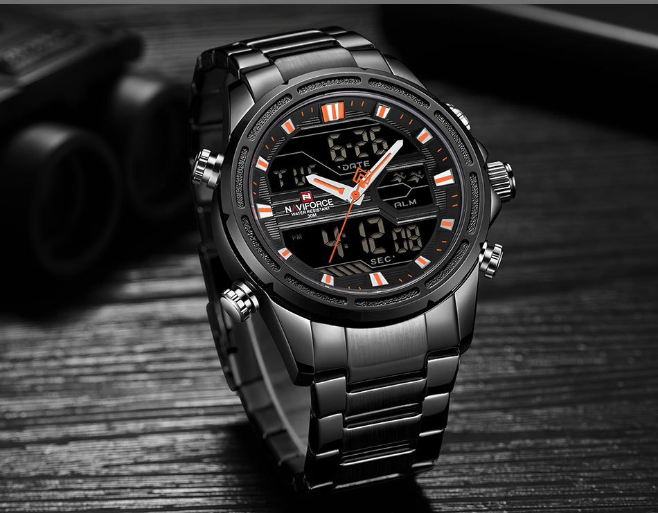 Quartz Waterproof Sports Electronic Men's Watch