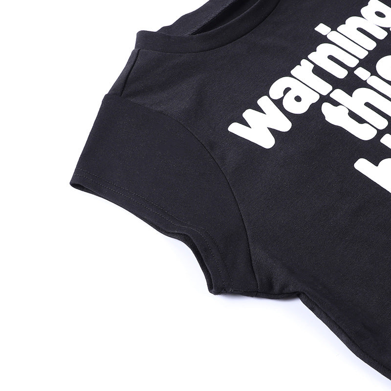 Europe And The United States Dark Wind Street Casual Hot Girl Hundred With Tops