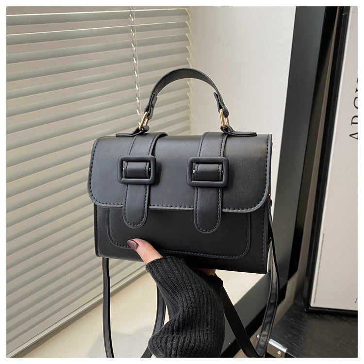 Sjældent Trendy Design En Alsidig Stilfuld Lille Firkantet Skuldertaske/Crossbodytaske