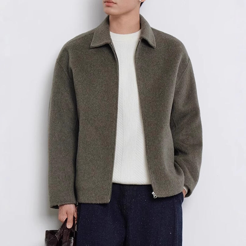 Double-sided Woolen Coat Men's Autumn And Winter