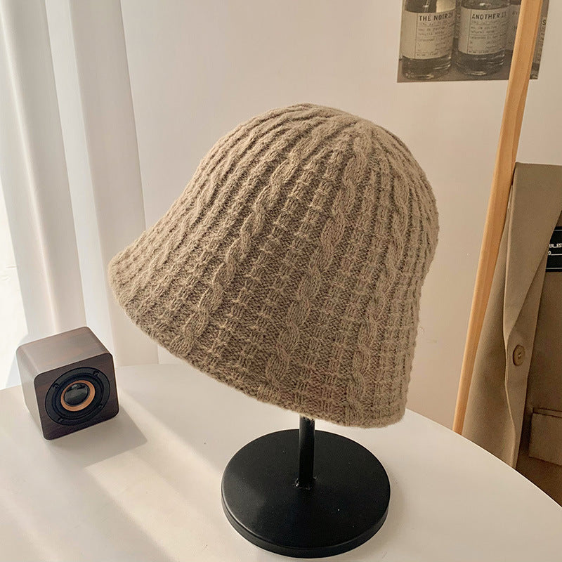 Women's Fashion Knitting Wool Fishing Hat