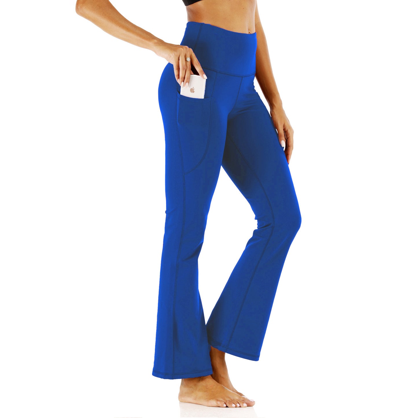 High Waist Solid Color Tight Skirt Running Fitness Pants Yoga